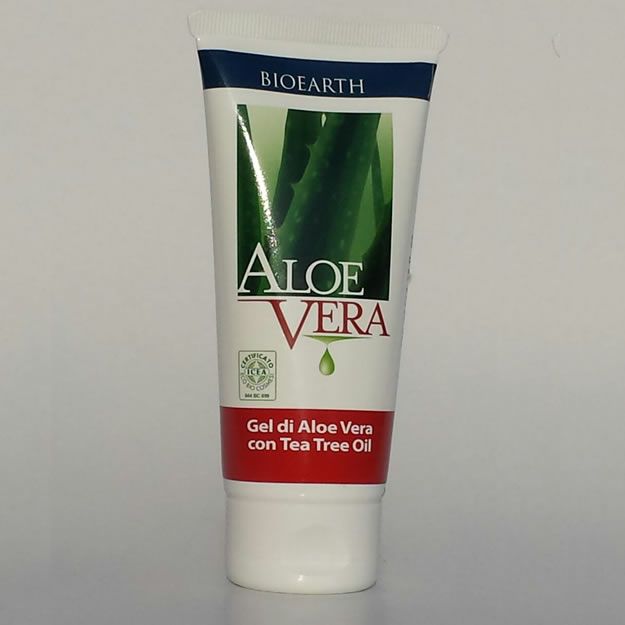 Aloe Vera Gel Per Uso Esterno Con Tea Tree Bioearth