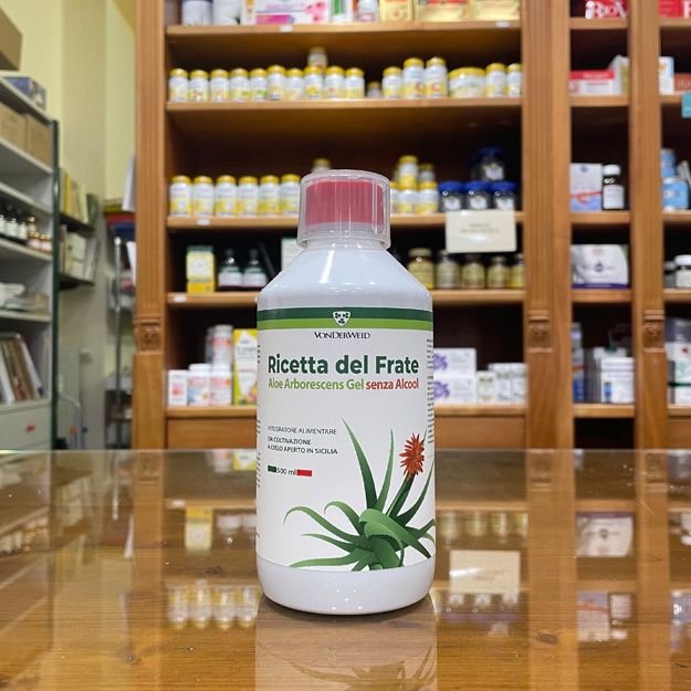 Aloe Arborescens Senza Alcol 500ml – Ricetta Di Padre Romano Zago